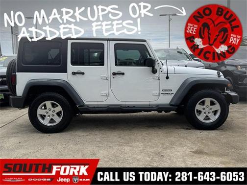 2016 Jeep Wrangler Unlimited Sport