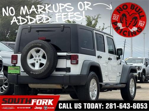 2016 Jeep Wrangler Unlimited Sport