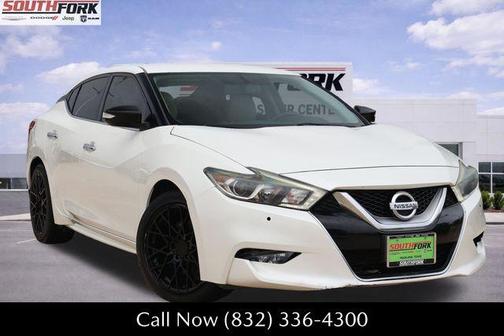 Pearl White 2016 Nissan Maxima 3.5 SV