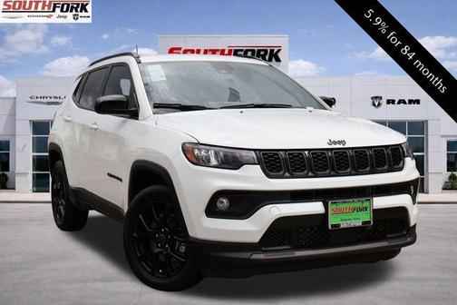 Bright White Clearcoat 2026 Jeep Compass Latitude