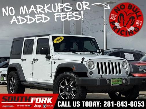 2016 Jeep Wrangler Unlimited Sport