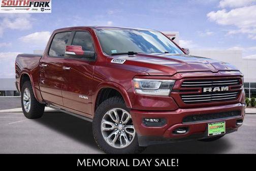 Delmonico Red Pearlcoat 2022 RAM 1500 Laramie