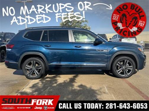 2021 Volkswagen Atlas 3.6 V6 SE w/ Technology R-Line