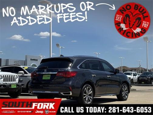 2019 Acura MDX 3.5L w/Advance Package
