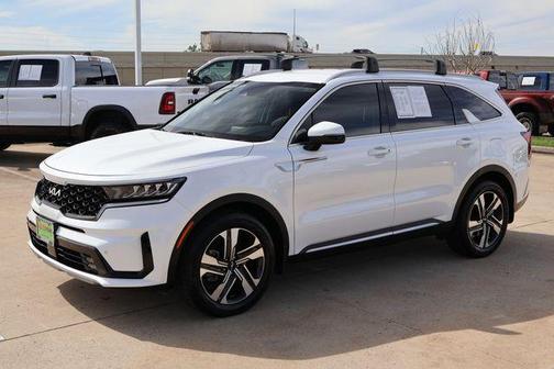 Snow White Pearl 2023 Kia Sorento Hybrid EX