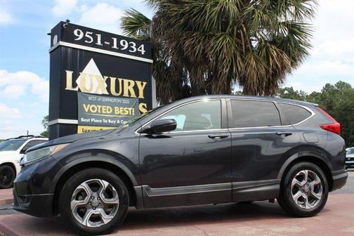 Gray 2018 Honda CR-V EX