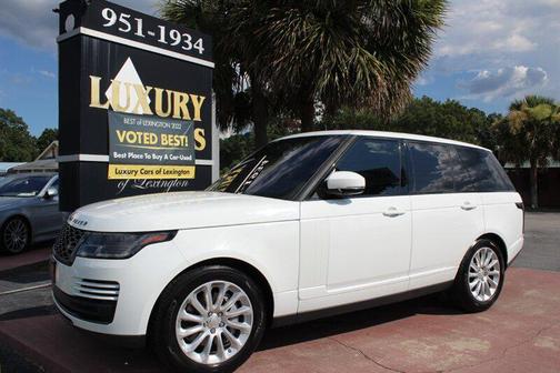 White 2019 Land Rover Range Rover 3.0L V6 Supercharged