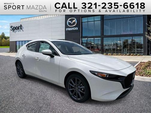 Snowflake White Pearl Mica 2026 Mazda Mazda3 FWD w/Preferred Package