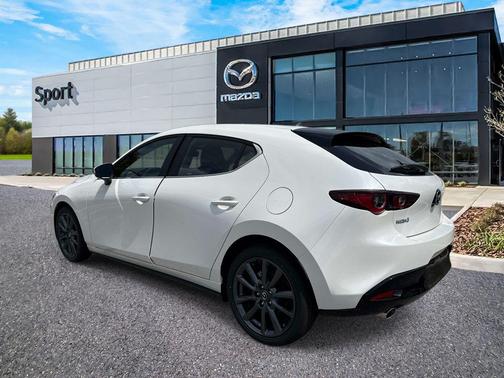 Snowflake White Pearl Mica 2026 Mazda Mazda3 FWD w/Preferred Package