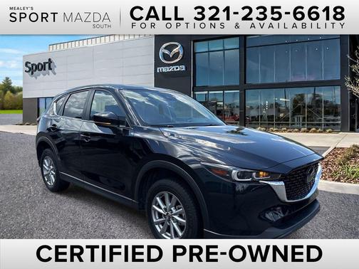 Jet Black Mica 2023 Mazda CX-5 2.5 S Preferred Package