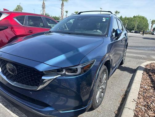 Deep Crystal Blue Mica 2023 Mazda CX-5 2.5 Turbo Signature