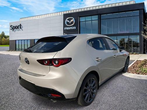 Platinum Quartz Metallic 2026 Mazda Mazda3 FWD w/Preferred Package