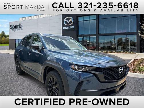 Ingot Blue Metallic 2025 Mazda CX-50 2.5 S Premium Package