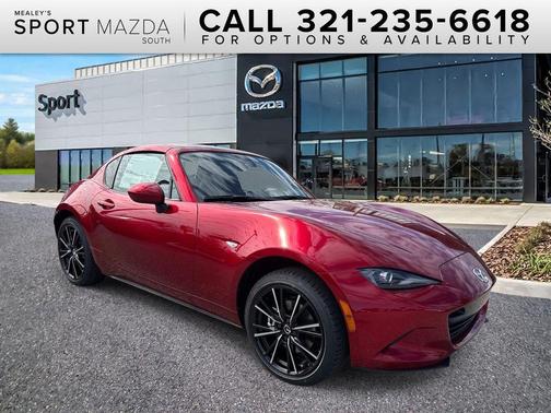 Soul Red Crystal Metallic 2026 Mazda MX-5 Miata RF Grand Touring