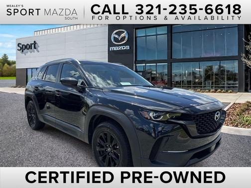Jet Black 2025 Mazda CX-50 2.5 S Preferred Package