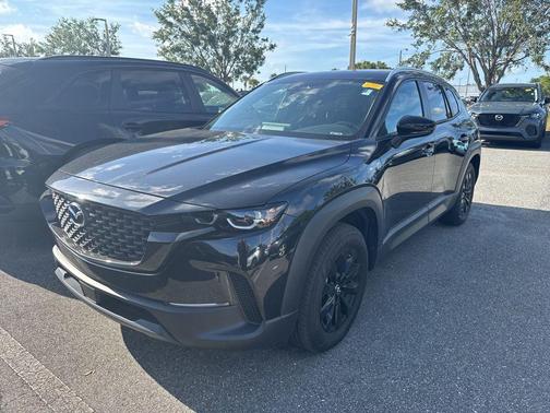Jet Black 2025 Mazda CX-50 2.5 S Preferred Package