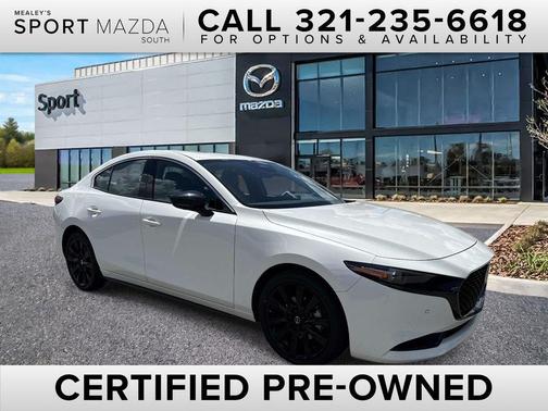 Snowflake White Pearl Mica 2025 Mazda Mazda3 2.5 Turbo AWD