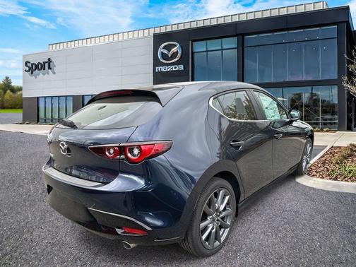Deep Crystal Blue Mica 2026 Mazda Mazda3 FWD w/Preferred Package