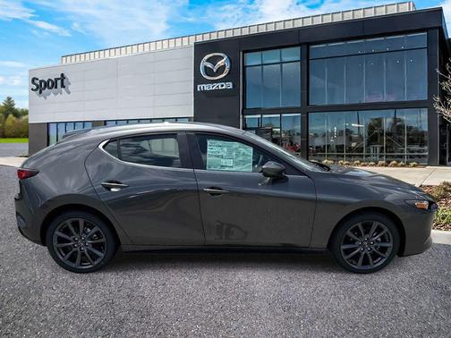Machine Gray Metallic 2026 Mazda Mazda3 FWD w/Preferred Package