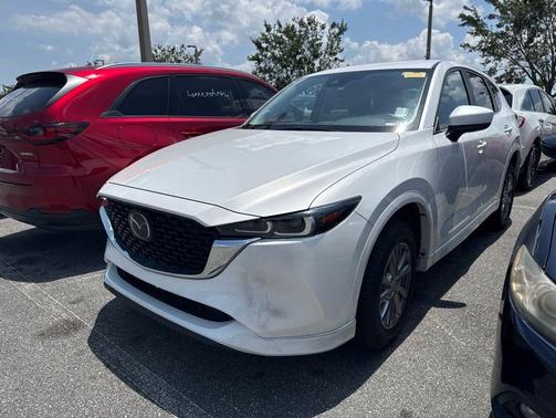 Rhodium White Metallic 2024 Mazda CX-5 2.5 S Select Package