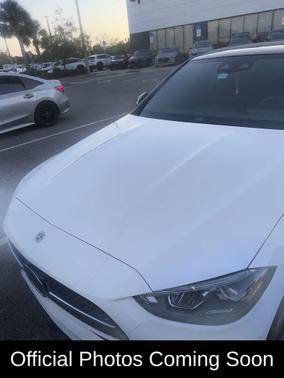 Polar White 2023 Mercedes-Benz C-Class Sedan
