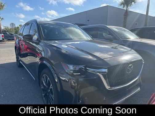 Jet Black Mica 2024 Mazda CX-90 3.3 Turbo S Premium