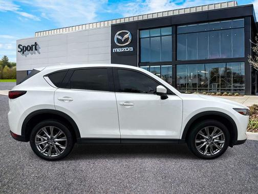 Snowflake White Pearl Mica 2021 Mazda CX-5 Signature