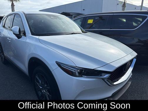 Snowflake White Pearl Mica 2021 Mazda CX-5 Signature