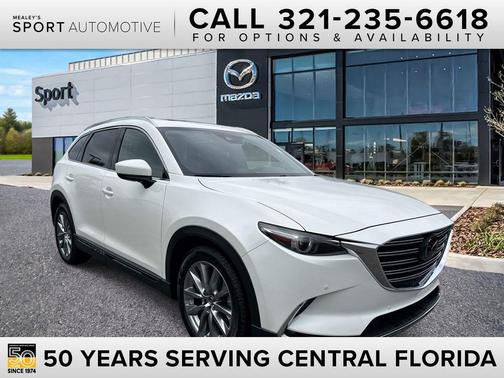 Snowflake White Pearl Mica 2018 Mazda CX-9 Grand Touring
