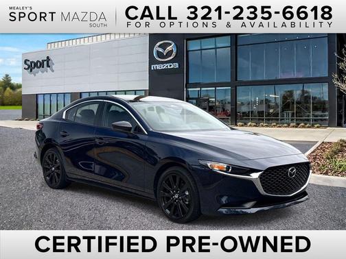 Deep Crystal Blue Mica 2025 Mazda Mazda3 2.5 S Select Sport