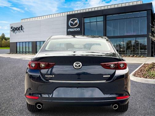 Deep Crystal Blue Mica 2025 Mazda Mazda3 2.5 S Select Sport