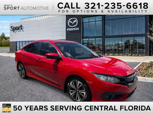 Rallye Red 2016 Honda Civic EX-L