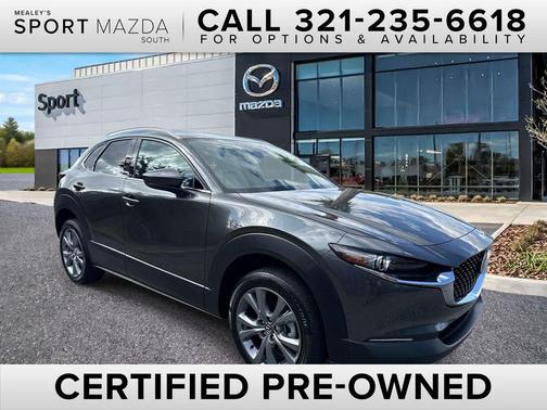 Machine Gray Metallic 2025 Mazda CX-30 2.5 S Premium Package