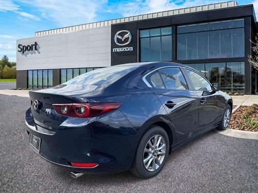 Deep Crystal Blue Mica 2026 Mazda Mazda3 FWD