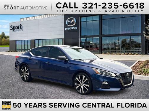 Deep Blue Pearl 2019 Nissan Altima 2.5 SR