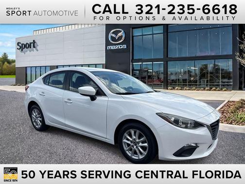 Snowflake White Pearl 2016 Mazda Mazda3 i Sport
