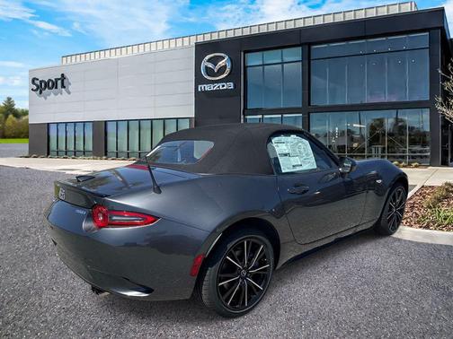 Machine Gray Metallic 2026 Mazda MX-5 Miata Grand Touring