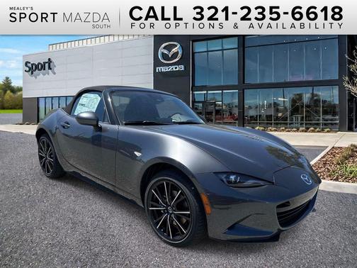 Machine Gray Metallic 2026 Mazda MX-5 Miata Grand Touring