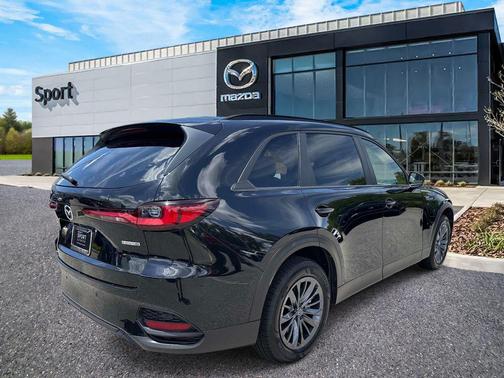 Jet Black Mica 2025 Mazda CX-70 3.3 Turbo Preferred Package