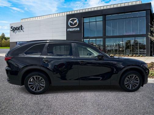 Jet Black Mica 2025 Mazda CX-70 3.3 Turbo Preferred Package