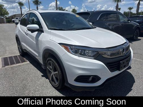 Platinum White Pearl 2021 Honda HR-V EX