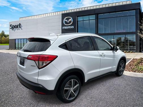 Platinum White Pearl 2021 Honda HR-V EX
