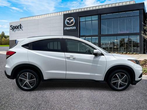 Platinum White Pearl 2021 Honda HR-V EX