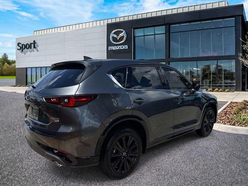 Machine Gray Metallic 2024 Mazda CX-5 2.5 Turbo Premium