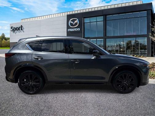 Machine Gray Metallic 2024 Mazda CX-5 2.5 Turbo Premium