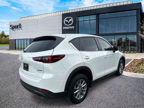 White Metallic 2023 Mazda CX-5 2.5 S Preferred Package