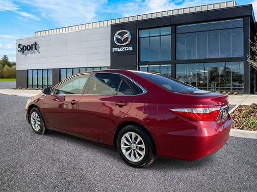 Ruby Flare Pearl 2016 Toyota Camry Hybrid LE