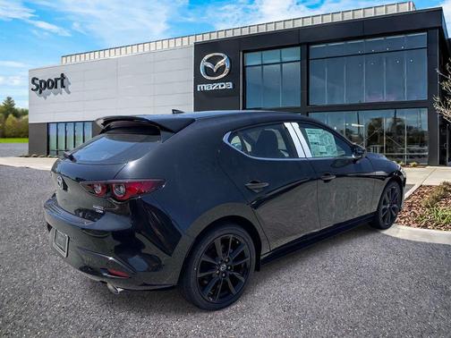 Jet Black Mica 2026 Mazda Mazda3 2.5 Turbo AWD