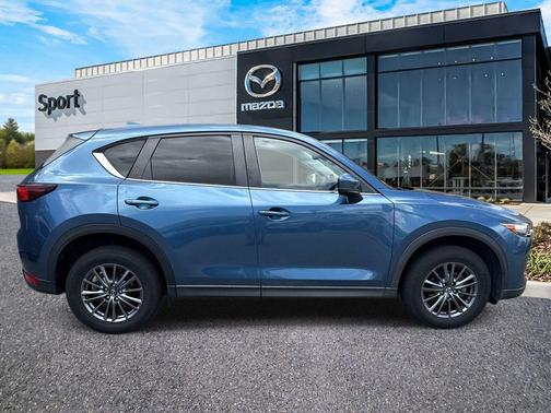 Deep Crystal Blue Mica 2021 Mazda CX-5 Touring