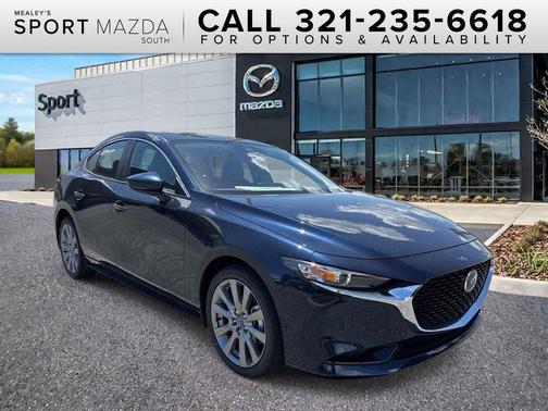 Deep Crystal Blue Mica 2026 Mazda Mazda3 FWD w/Preferred Package